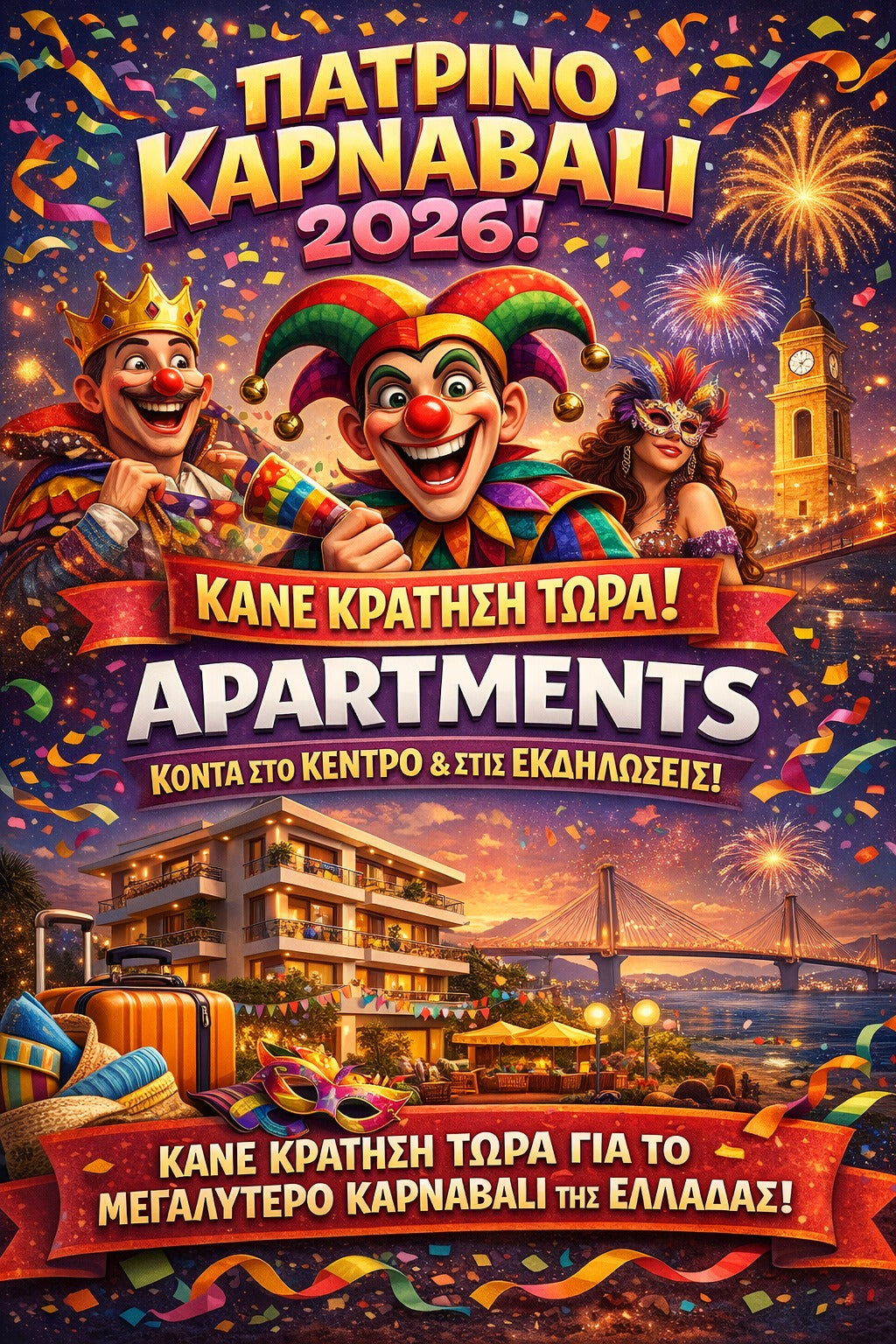 Βρες Διαμονή στην Πάτρα